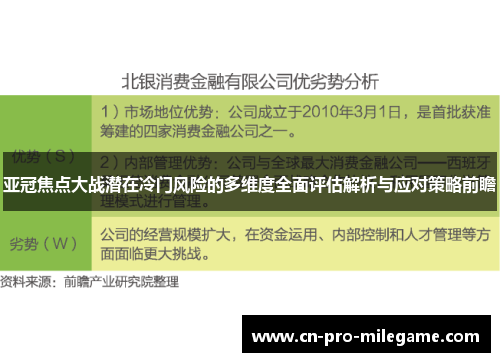 亚冠焦点大战潜在冷门风险的多维度全面评估解析与应对策略前瞻
